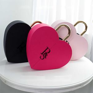 2023 New Arrival Heart Shape Gift <b>Box</b> Romance Sweetness Rose Flower <b>Box</b> with Locker for Valentine's Day - Product Image 1