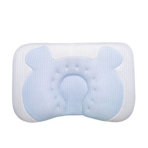 Bantal bayi Tencel bentuk telinga menyerap keringat kain jaring pelindung leher berpori serat poliester Modern sederhana - Product Image 1