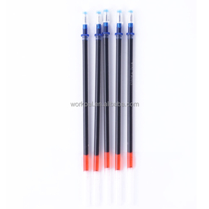 Rotulador de cuero de tela, bolígrafo de Gel de repuesto de tres colores, bolígrafo de Gel <span class=keywords><strong>borrable</strong></span> creativo, bolígrafo de mercurio - Product Image 5