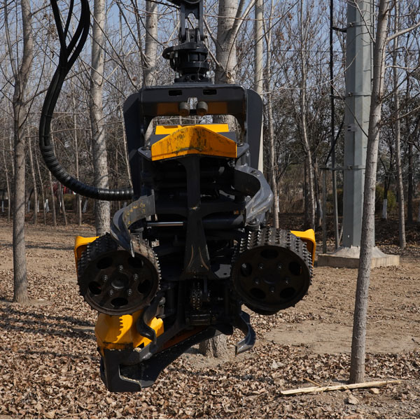 Efficient Automatic Tree Cutting Machines for Forestry