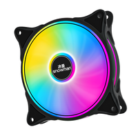 Ventilador de Refrigeración CF120 ARGB de 120 mm, Blanco, PWM, Silencioso (20dBA), 5V, Sincronización en Cadena, para Computadoras de Juego, Proveedor OEM al por Mayor