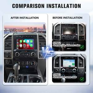 Boîtier décodeur Android 13 pour Ford F150 2015-2022, avec Apple CarPlay sans fil, Android Auto, navigation GPS et lecteur multimédia - Product Image 2