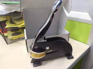 50mm grand bureau bureau <span class=keywords><strong>notaire</strong></span> sceau timbre sec gaufreur avec papier plastique métal acier matériel - Product Image 5