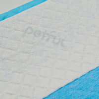 Tapis d'entraînement jetables imperméables SAP pour chiens, avec support adhésif pour placement fixe, antidérapants, meilleur prix fabricant