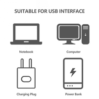 5V 1W nouvelle poche Portable Mini USB petite veilleuse étudiant Protection des yeux LED atmosphère urgence Mobile puissance lumière USB