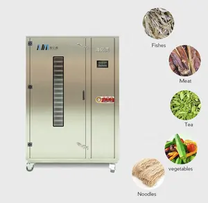 Commercial Beef Jerky Oven Tomato Drying Apple Sweet Potato Cassava Pulp Chip Fruit Vegetable Dehydrator Machine Drying Cabinet