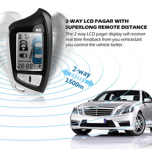 CASUS Araç Alarmı LCD FM Turbo Zamanlayıcı İmmobilizer Evrensel Programlanabilir Uzaktan Kumanda Motor Çalıştırma Durdurma Uygulama Kontrolü Corolla'ya Uyar - Product Image 2
