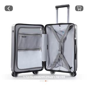 Le plus récent Offre Spéciale 20 pouces Double tige fer gris 360 degrés universel roue coulissante diplomate <span class=keywords><strong>valise</strong></span> - Product Image 5