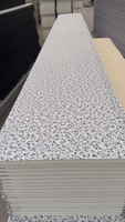 Panneau sandwich en polyuréthane pour extérieur, isolation thermique des murs extérieurs, panneau décoratif, design en métal sculpté, panneau ignifuge