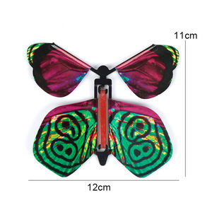 Ensemble <span class=keywords><strong>de</strong></span> 10 papillons volants magiques, bande élastique, tours <span class=keywords><strong>de</strong></span> magie, <span class=keywords><strong>blague</strong></span> amusante, surprise mystique, accessoire <span class=keywords><strong>de</strong></span> fête, cadeau, jouet - Product Image 4