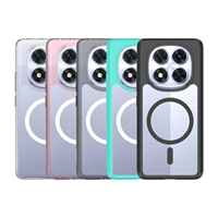 Pour Coque Redmi Note 14 Pro 14 Pro + Cristal Clair Magnétique Anti-Rayures Anti-Choc Transparente avec Aimant Puissant