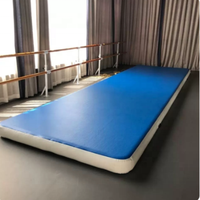 Tapis d'air gonflable en PVC durable pour Taekwondo et gymnastique, 20 cm d'épaisseur et conception étanche pour les coups de pied, les sauts et les figures aériennes