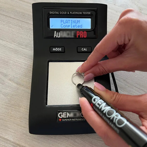 Alat perhiasan 8-24k alat uji emas Digital, mesin uji kepadatan logam mulia, penguji kemurnian Platinum emas, penganalisa - Product Image 4