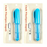 Porte-craie en forme de stylo rechargeable avec capuchon, marqueur de craie portable pour machine à coudre industrielle