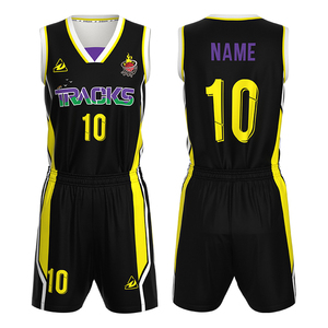 Uniforme de Baloncesto Reversible Sublimado para Árbitros, Diseño Femenino en Negro y Verde, Personalizable para Chicas - Product Image 2