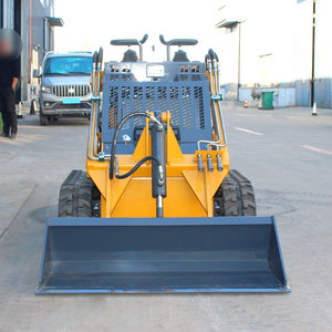 Envío Gratis Mini Cargadora de Ruedas con Motor de 23Hp/27Hp, Peso Operativo de 420kg, Cargadora Tipo Tractor - Product Image 2