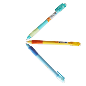 Bolígrafos Borrables Ergonómicos Antibacterianos Únicos M&G, 2 Borradores, Azul Cristal, 0.5 mm, Material de Oficina Escolar, Bolígrafo de Gel Borrable - Product Image 4