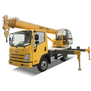 Trung Quốc Cung Cấp Thủy Lực Mini Crane Cho Xe Tải Di Động Xe Tải Cần Cẩu Máy Để Bán 7 Tấn 8 Tấn 10 Tấn 12 Tấn 16 Tấn 20 Tấn 25 Tấn