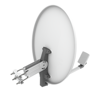 Point d'accès sans fil extérieur QTECH 27dBi à gain d'antenne PTP/PTMP QW Echo 5ac 5GHz MIMO CPE, pont WiFi à double polarisation RJ45