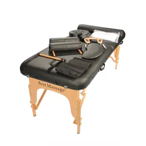Ordeñadora Profesional portátil, cama de masaje plegable de altura ajustable