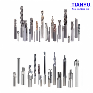 Outils de <span class=keywords><strong>fraise</strong></span> en carbure carré de fraises diamantées PCD de haute qualité avec support et revêtement personnalisés OEM - Product Image 6