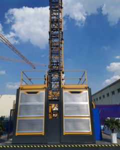 工厂价格双笼式施工电梯提升机SC200/200ES1建筑商提升机 - Product Image 5