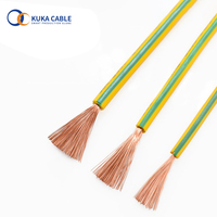 450/750V H07V-U/H07V-R/H07V-k 50mm 70mm 95mm PVC-isolierte Erdung Kupferkabel