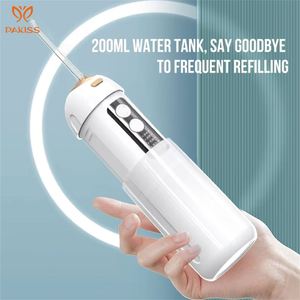 Pakiss Usb Rechargeable Water Flosser Oral B Water Flosser Mini Electric Travel Waterflosser - Product Image 4
