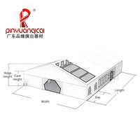 Tienda de escenario personalizada, tienda de campaña móvil para conciertos, decoración de estilo europeo, dosel, sistema de arco elevado