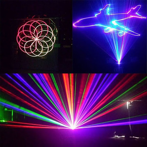Proyector láser para discoteca, luz RGB de animación de 5W, 8W, 10W, 12W y 15W, proyector de publicidad con logotipo