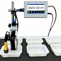 Machine de codage automatique à jet d'encre T6 en ligne, hauteur d'impression de 2 à 25,4 mm, imprimante industrielle de codes QR et de dates sans cartouche d'encre