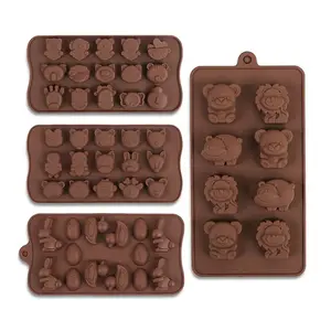 Molde de Silicona para Dulces, Divertido, Libre de BPA, Antiadherente, Fácil de Desmoldar, para Decoración de Pasteles de Chocolate, para Fiestas de Halloween y Pascua - Product Image 1