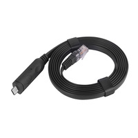 Adaptateur convertisseur de câble de données USB C vers LAN RJ45 RS232 pour ordinateur portable