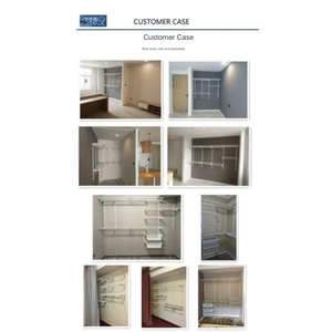 Super Offerta Armadio Guardaroba Aperto in Metallo, Nuovo Design a Basso Costo, Cabina Armadio in Acciaio a Parete per Vestiti e Camera da Letto - Product Image 4