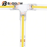 Connecteurs en forme de L SMD COB RGBW, connexion rapide, installation facile, lot de 100 pièces, connecteur de bande LED 8 mm 10 mm, câble d'extension 2 5 broches