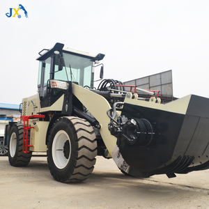 Chine Mélangeur de béton hydraulique Chargeuse sur pneus Mini chargeuse sur pneus avec mélangeur général Seau de mélange de béton - Product Image 2