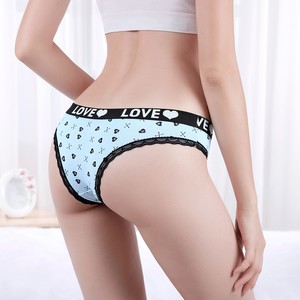 Personnalisé YKP <span class=keywords><strong>Pas</strong></span> <span class=keywords><strong>Cher</strong></span> 100% pur Coton Sous-Vêtements pour Femmes Matures Chaudes Dames Culottes Respirant Tangas Brésiliens - Product Image 4
