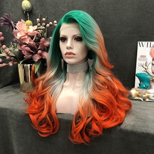 Célébrité vente chaude joker et <span class=keywords><strong>harley</strong></span> quinn cosplay <span class=keywords><strong>perruque</strong></span> haute qualité résistant à la chaleur protéine filament <span class=keywords><strong>perruque</strong></span> - Product Image 3