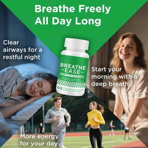 Layanan OEM bahan alami 100% Logo kustom terima Label pernapasan pribadi kapsul detoks pembersih paru-paru - Product Image 1