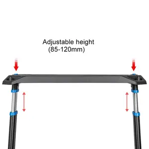 Bureau d'entraîneur de vélo multifonction amovible, bureau réglable en hauteur, pour l'intérieur du cyclisme et sur pied - Product Image 4