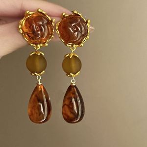65 styles de boucles d'oreilles pendantes en argent sterling de haute qualité, géométriques irrégulières, nouvelle mode, plaquées or/argent vintage, quartz, pour femmes - Product Image 1