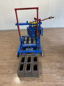 Gran oferta de Ghana, máquina de fabricación de ladrillos móvil pequeña fácil de operar, máquina de ladrillos de pavimentación para el hogar 2-45 - Product Image 3