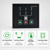 Panneau de commande ATS en plastique LVMA pour commutateur de transfert automatique 2P 3P 4P, panneau de commutation double alimentation pour générateur à essence