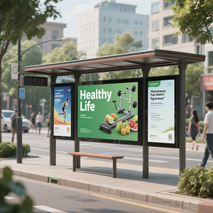 Cho cosun thiết kế hiện đại thông minh nhỏ Kết Cấu Thép xe buýt dừng nơi trú ẩn nhỏ bền quảng cáo ánh sáng hộp cho trạm xe buýt - Product Image 2