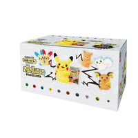Nouvel Arrivage Scellé Original Pokémon Peluche Cheeks Plush Toy Boîte Cadeau Présentoir de Cartes Boîte Mystère Incluant 151 Boîtes de Boosters