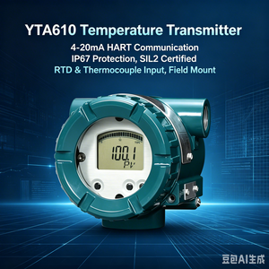 Transmetteur de température YTA610 4-20mA HART à montage sur site IP67 SIL2 RTD Thermocouple pour la mesure - Product Image 2