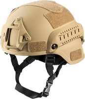 Usine MICH 2000 Casque tactique ACH réglable avec protection des oreilles, montage NVG et rail latéral FACTORY