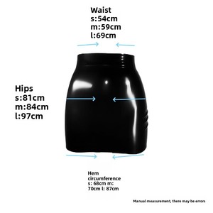 Mini-jupe moulante ultra-courte en <span class=keywords><strong>latex</strong></span> sexy pour femme, lingerie, vente en gros d'usine ODM - Product Image 4