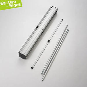 Espositore <span class=keywords><strong>Roll</strong></span>-<span class=keywords><strong>up</strong></span> Economico con Base Larga Retrattile <span class=keywords><strong>85</strong></span> <span class=keywords><strong>X</strong></span> <span class=keywords><strong>200</strong></span> Stand Espositivo da Terra - Product Image 5