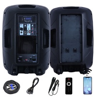Système de sonorisation professionnel pour usine, combo audio 1000W, 2x15 pouces, sans fil, pour karaoké, enceinte PA, système de sonorisation portable pour fêtes et DJ, Bocina